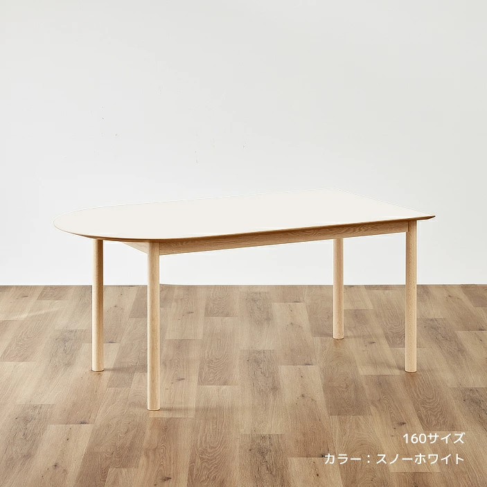 レグナテックPDテーブル_スノーホワイト単体