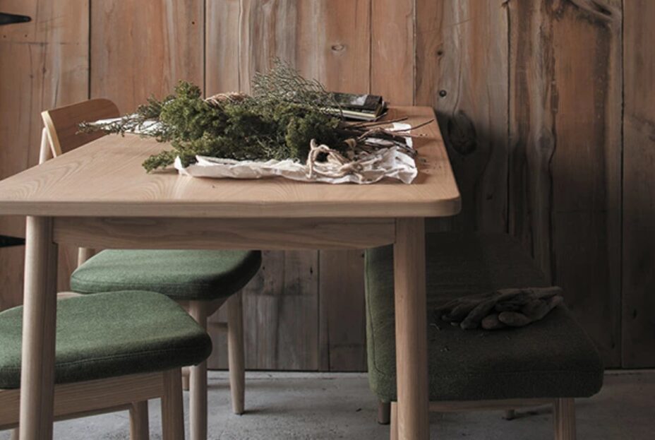 こどもと暮らし SIEVE(シーヴ)saucer(ソーサー)ダイニングテーブル L