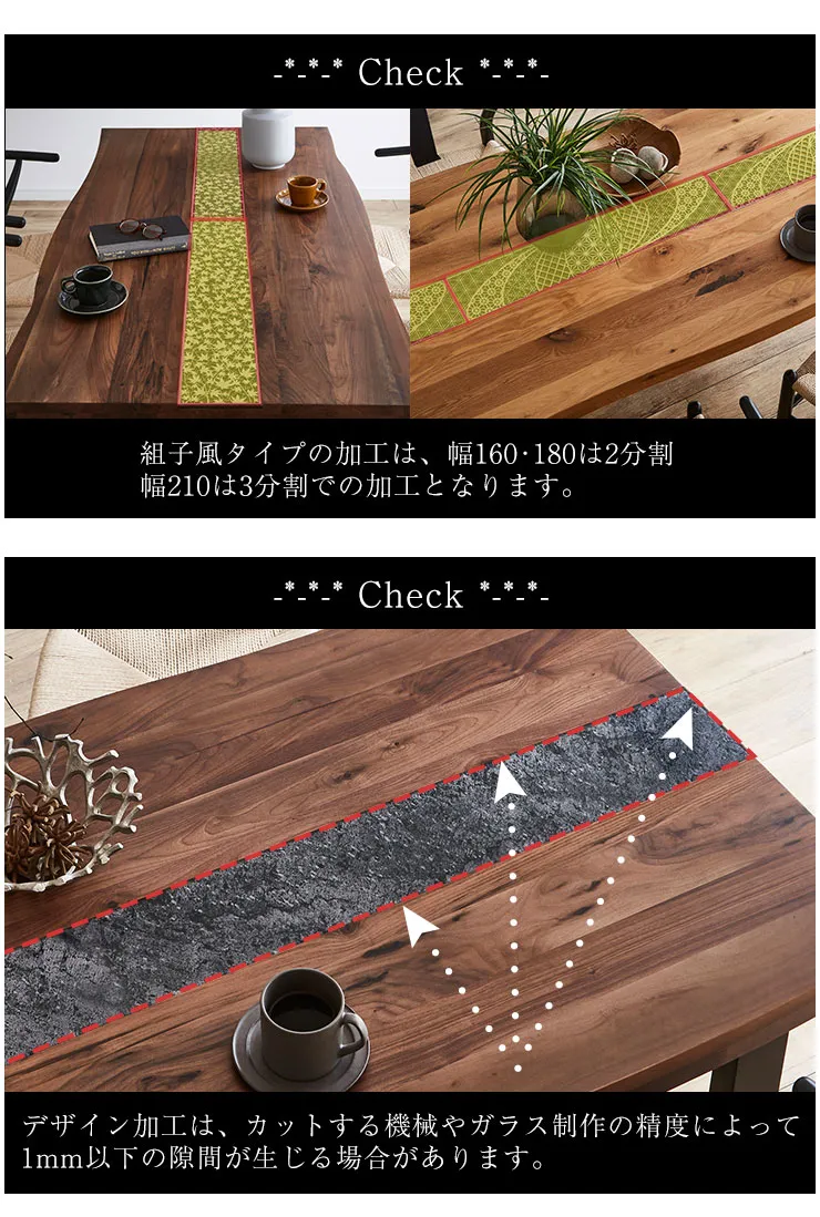 加工タイプの比較