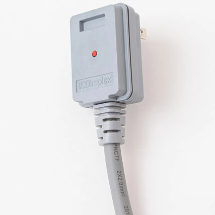 ディンプレックス エボラッド 温度過昇防止装置付き電源プラグ